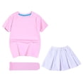 thumbnail image 3 of Unisex Kids Soccer Jersey Set Boys Soccer Crewneck Shirts and Shorts with Socks Girls Soccer Outfit, 3 of 4