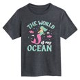 thumbnail image 2 of Instant Message - The World Mermaid-Youth Short Sleeve Tee, 2 of 6