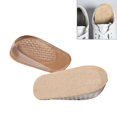 thumbnail image 2 of 1 Pair of Transparent Gel Heel Wedges Cushions Pad for Height Increase and Ankle Support Suitable for Various Shoe Types, 2 of 20