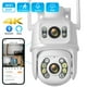thumbnail image 1 of Cámara IP 4K de 8MP para exteriores, videocámara PTZ con WiFi, lente Dual, pantalla Dual, Audio bidireccional, seguimiento automático, seguridad del hogar, aplicación iCSee, 1 of 3