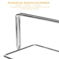 thumbnail image 3 of ORDDIART 4Pcs Office Desk Screen Clamp Stainless Steel Privacy Divider Bracket, 3 of 8