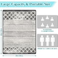 thumbnail image 3 of Boho Picnic Blanket Waterproof Foldable Extra Large Picnic Mat Beach Blanket 60"x80" for Camping Beach Hiking Patio Party Outdoor Decor Gifts, 3 of 6
