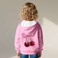 thumbnail image 3 of Eltusu Girls Pullover Hoodies, Casual Relaxed Fit Long Sleeve Graphic Sweatshirts with Pockets Pink Size 3-13 T, 3 of 5