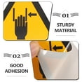 thumbnail image 3 of FESTFENDS Adhesivo De Advertencia Amarillo Para Prevención De Aplastamiento En Equipos, 3 of 7