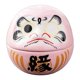 thumbnail image 1 of Muñeca pequeña de una colección de esculturas de arte japonés, figura decorativa en miniatura. Rosa, 1 of 9