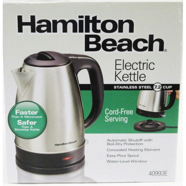 Electric Kettle Jarra Para Calentar Agua Hamilton Beach Tetera