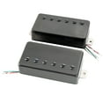 thumbnail image 5 of Artec LPA210 Alnico 5 Covered Standard Humbucker Neck Bridge Pickups Set for LP Style Electric Guitar, Black, 5 of 5