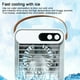 thumbnail image 3 of Fan del refrigerador de aire, ventilador portátil del espray de la reducción del ruido con el espejo del soporte del teléfono para el hogar de la oficina, 3 of 5
