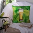 thumbnail image 3 of Carolines Treasures BB5759PW1414 Irish Beer Tall Fabric Decorative Pillow, 14Hx14W, multicolor, 3 of 4