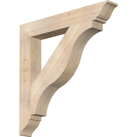 

Ekena Millwork 5 1/2 W x 40 D x 40 H Funston Traditional Smooth Bracket Douglas Fir