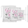 thumbnail image 3 of Darling Souvenir White Girls Gone Wild Bachelorette Custom Party Supplies Favor Bags&nbsp;Jewelry&nbsp;Pouches 15 Pieces, 3 of 5