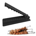 thumbnail image 3 of Kebab maker, 13 inch long press, thick plastic manual kebab maker Black, 3 of 9