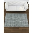thumbnail image 3 of Milliken Imagine Area Rug CRAFTED Crafted Graphite Hooks Diamonds 5' 4" x 7' 8" Rectangle, 3 of 7