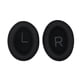 thumbnail image 2 of Moyic Almohadillas para los oídos, almohadillas para los auriculares, almohadillas para los oídos, esponja de malla transpirable, reemplazo Relojes inteligentes Negro, 2 of 6