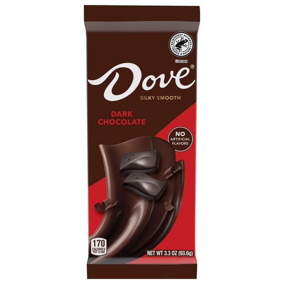 Dove Dark Chocolate Candy Bar - 3.3- Pack of 2