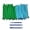 Blue&Green(12inch), variant on Heatless Spiral Hair Curlers with Styling Hooks for Women Plastic Magic Curl Rollers 40 pack 12inch
