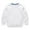White, variant on NOKIO Toddler Trendy Solid Color Crew Neck Long Sleeve Pullovers, Toddler Boys Girls Solid Color Long Sleeve Round Neck Pullover Sweatshirt Threaded Neckline Toddlers Soft Pullover Sweatshirts