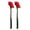 Red, variant on 2Pcs Car Wheel Tire Brush Curved Head Flexible Truck Wheel Hub Wash Detail Deep Cleaning Brushes Cleaner Hand Tool