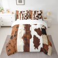 thumbnail image 2 of Homewish Animal Print 7pcs Bedding Comforter Set For Teens Boys Girls,Farmhouse Cow Queen Bedding Sets Super Cozy,Western Theme Queen Sheet Sets,Lightweight Room Decor,Reversible, 2 of 8