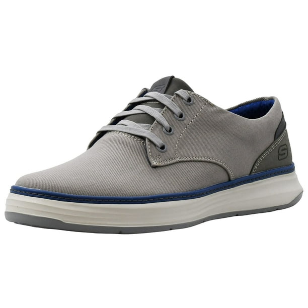 Zapatos Skechers Moreno-Ederson para hombre, grises, corte ancho 9.5US