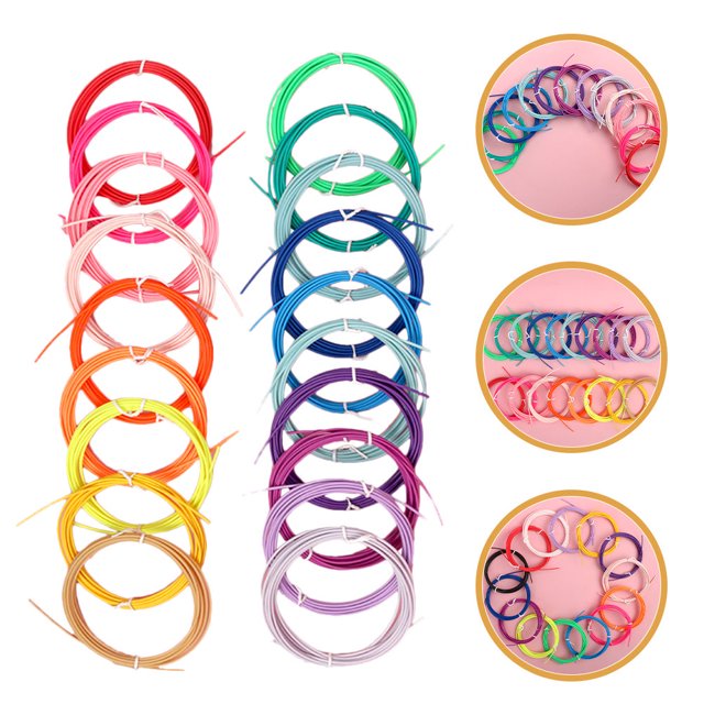 Luxshiny Assorted Color 3D Pen Filament Made from Pcl Material for Easy Low Temperature Printing