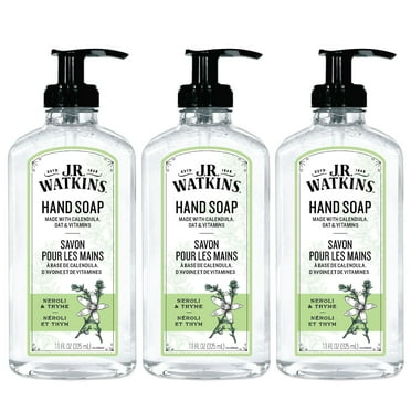J.R. Watkins Gel Hand Soap, Neroli & Thyme, 3 pack, 11 fl oz