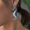 thumbnail image 2 of Pendientes Goteando Aceite Caballito De Mar YONGSHENG Clips De Oreja De Colores, 2 of 3