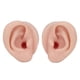 thumbnail image 1 of Modelo de oreja de práctica, 1 par de práctica de perforación, modelo de oreja flexible de silicona, modelo de oreja, estética elegante, 1 of 8