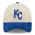 thumbnail image 2 of Men's New Era Stone Kansas City Royals Western Stitch 9FORTY A-Frame Adjustable Hat, 2 of 5