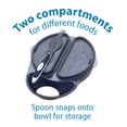 thumbnail image 2 of Dr. Brown's Juego de 2 Piezas: Tazón y Cuchara Travel Fresh Turquesa, 2 of 9