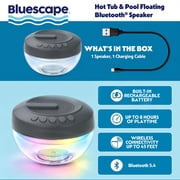 Bluescape Floating Bluetooth Speaker with IPX7 Waterproof, LED Lights
