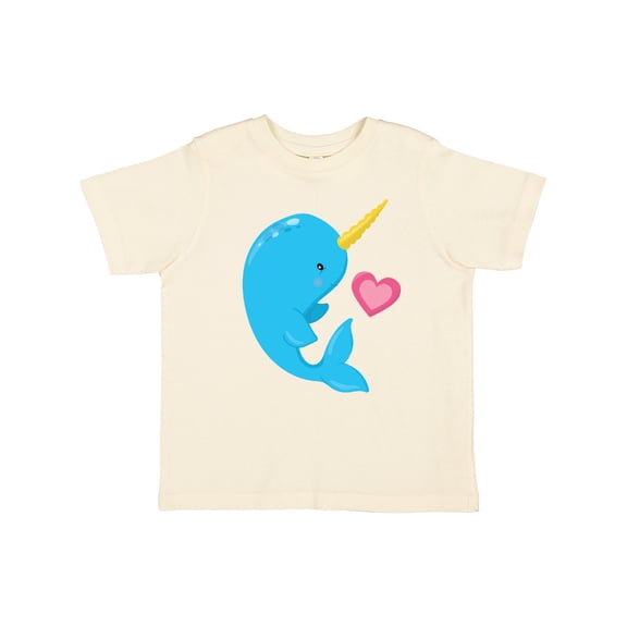 Inktastic Cute Narwhal Boys Toddler T-Shirt