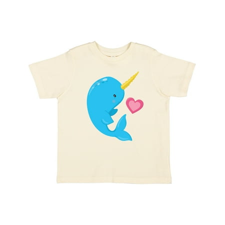 

Inktastic Cute Narwhal Gift Toddler Boy Girl T-Shirt