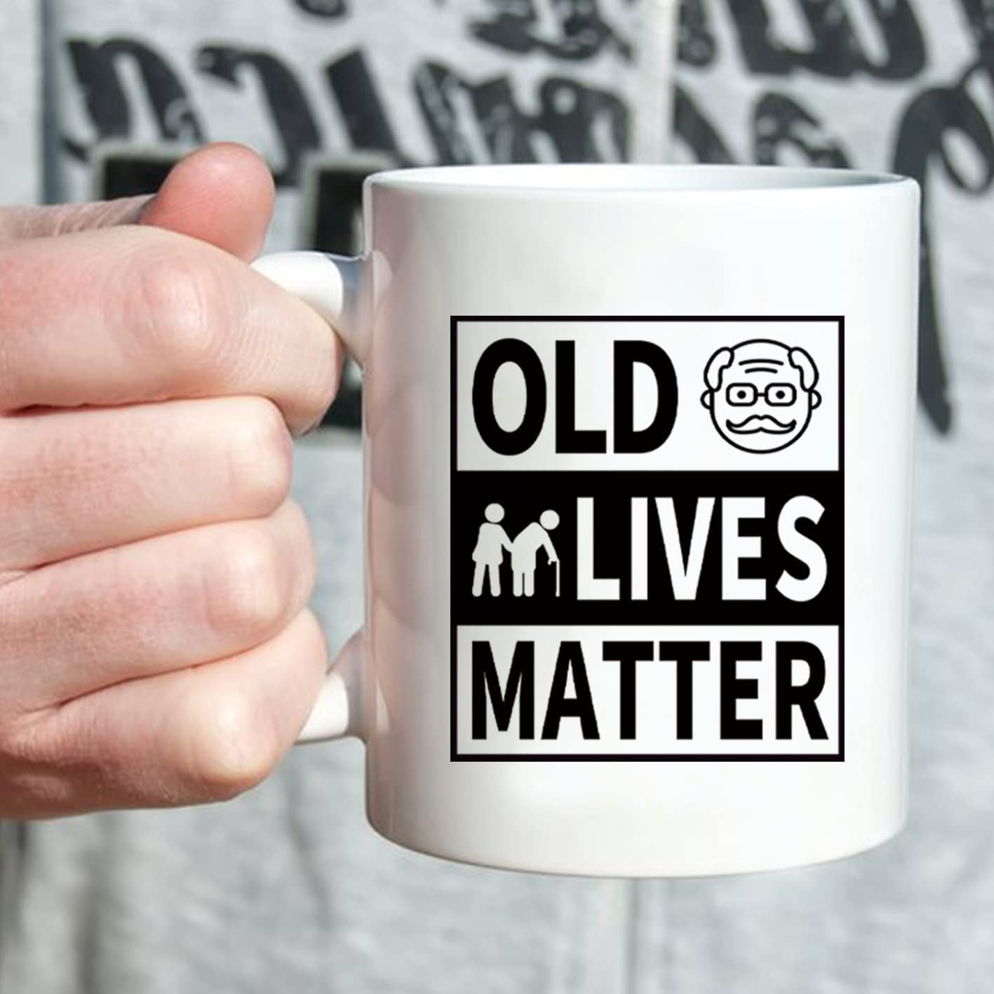 Old Lives Matter Coffee Mug - Funny Birthday Or Retirement Gift For Senior  - Gag Gift For Mom, Dad, Grandma, Grandpa- Novelty Coffee Mug For  Grandparents - Ceramic Coffee Mug - Temu