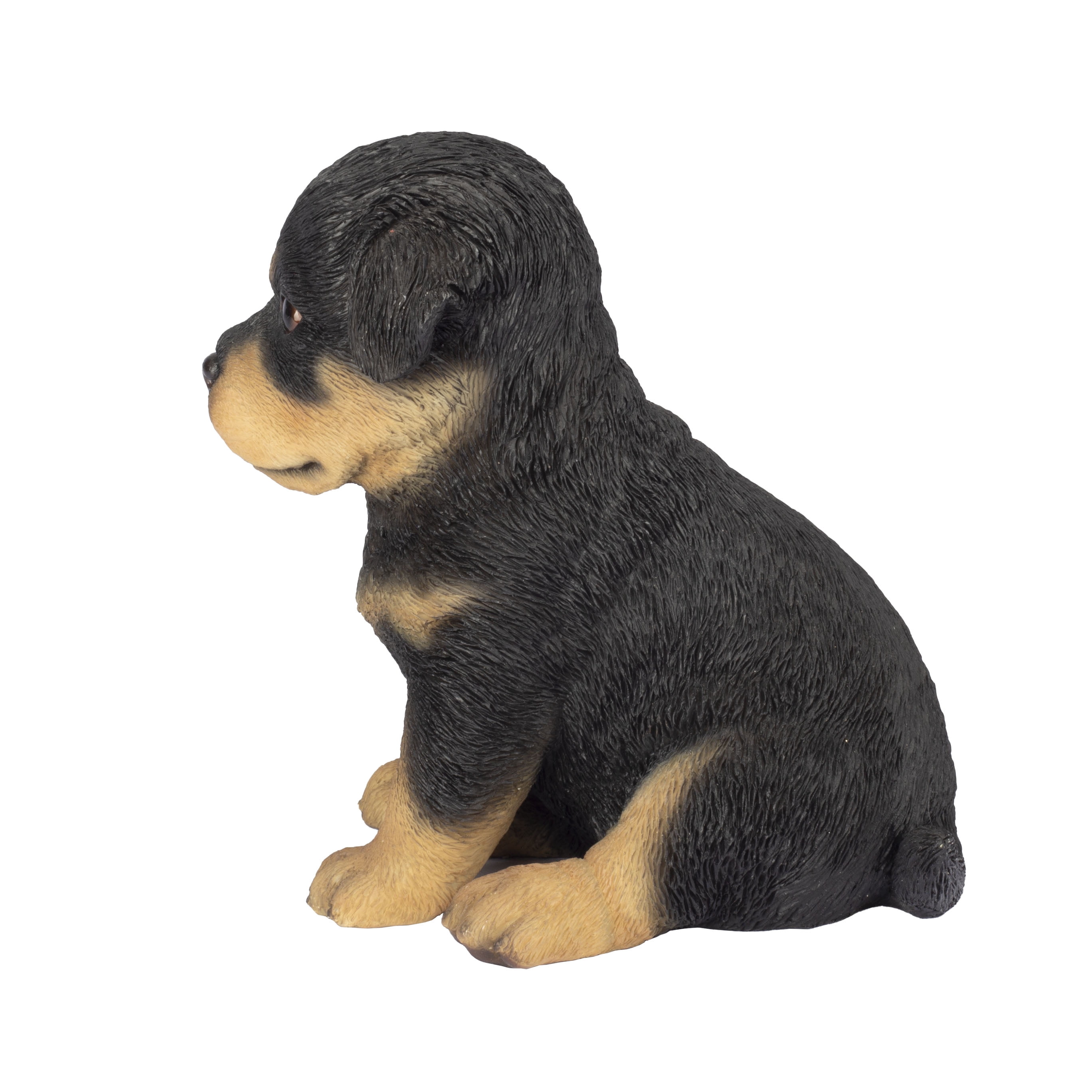 SOREAL Brown Rottweiler | Handpainted Decorative Puppy Statue for Home & Garden Decor | Premium Polyresin Dog Statue | Gift for Dog Lovers | Weather-Resistant Indoor/Outdoor Decor