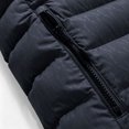 thumbnail image 5 of Iyufng Mens Removable Hooded Quilted Puffer Vests Lightweight Sleeveless Outerwear with Zipper Side Pockets, 5 of 7