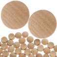thumbnail image 4 of CTIRCHIU Wood Plugs Beige Furniture Accessories Woodworking Projects 50Pcs 1.35X0.53X0.26In, 4 of 10