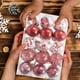 thumbnail image 5 of Bolas de plástico para decoración navideña, 30 unidades, juego de caja de regalo, bolas navideñas creativas para pintar a color, bolas colgantes para árbol de Navidad, juego de decoración navideña, de, 5 of 6
