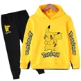 thumbnail image 1 of Conjunto de sudadera con capucha de Super Mario Bros para bebé, ropa informal para niño y niña, 2 piezas, primavera y otoño, 1 of 1