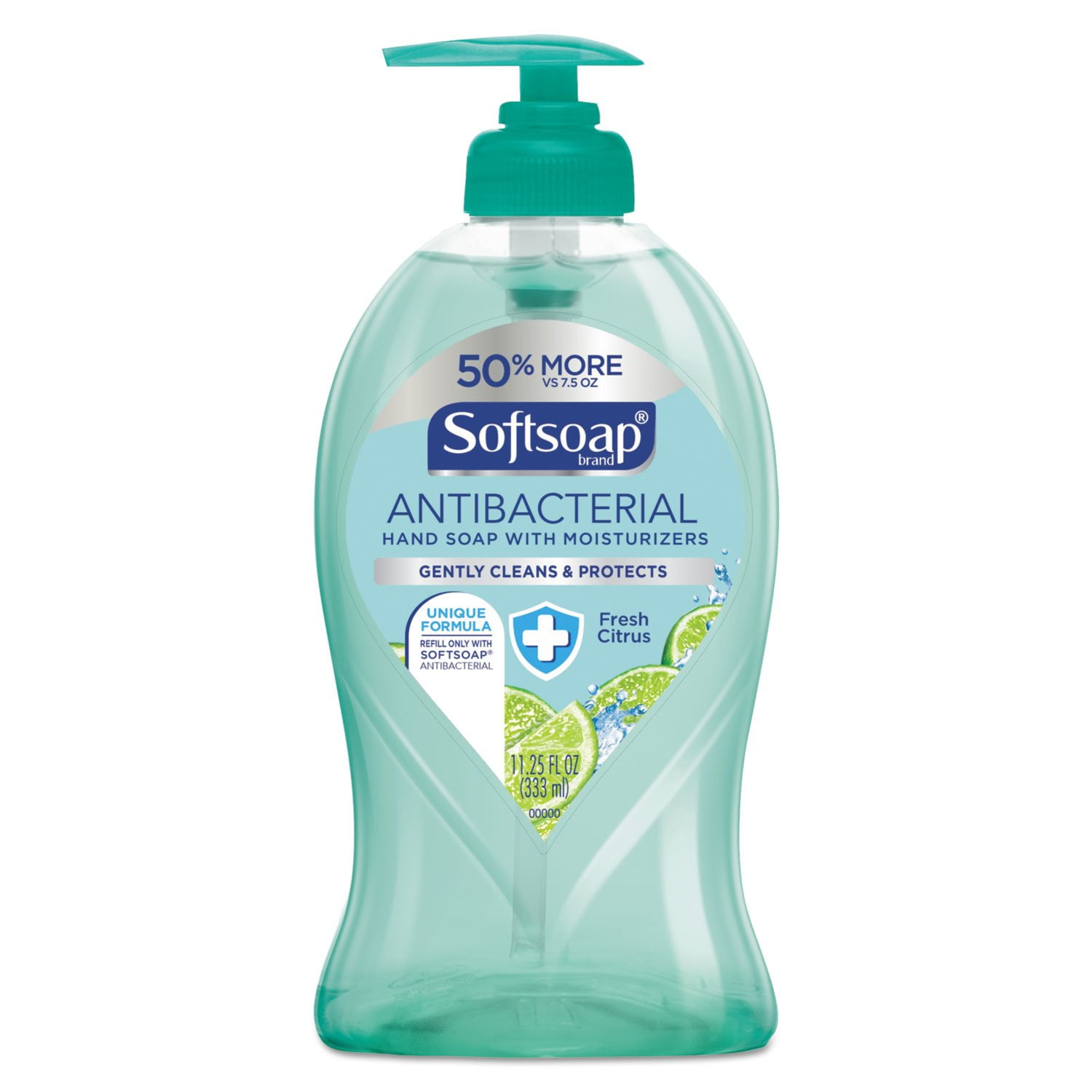 Softsoap 44572EA Antibacterial Hand Soap, Fresh Citrus, 11 1/4 oz Pump