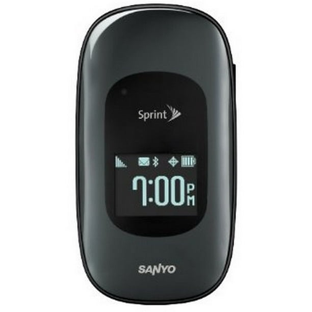 NIB NEW Sanyo VERO SCP3820 Gray Sprint Camera Flip Cell Phone