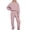 Pink, variant on Womens Casual Two Piece Sets Outfits Sweatshirts Straight Leg Pants Sweatsuits Tracksuit