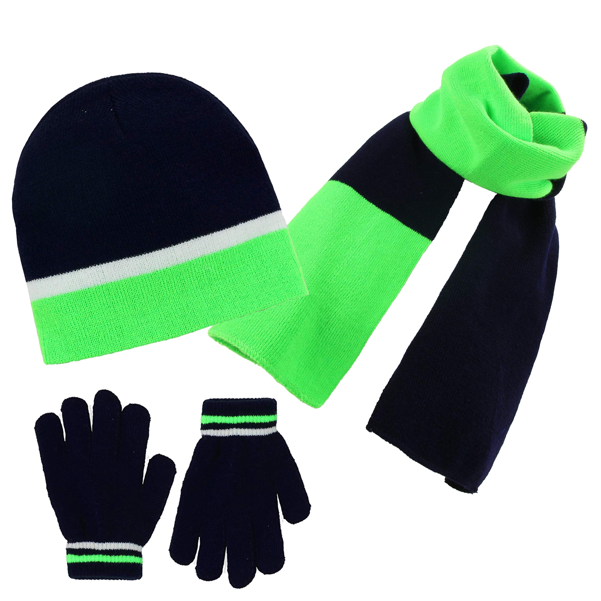 Swak Girls Hat,Scarf & Glove SetKids Cold Weather Winter Accessories