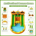 thumbnail image 6 of INFLATEFLY Inflatable Water Park 10 in 1 Multifunctional with Double Slides, Climbing Wall, 2 Basketball Hoops, Dual Water Cannons, 6 of 10