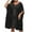 Black1, variant on SHTXOZHI Women's Summer Swimsuit Bikini Beach Swimwear Crochet Cover up Loose Swimwear Dress