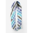 thumbnail image 2 of Bimba Blue Shibori Tie-Dye Printed Pure Silk Scarf For Hair Neck Head Bandanas For Women 40 x 40 Inches, 2 of 6