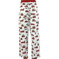 thumbnail image 2 of LazyOne Pajamas for Women, Cute Pajama Pants and Long Sleeve Top Separates, Christmas Cars, X-large, 2 of 5