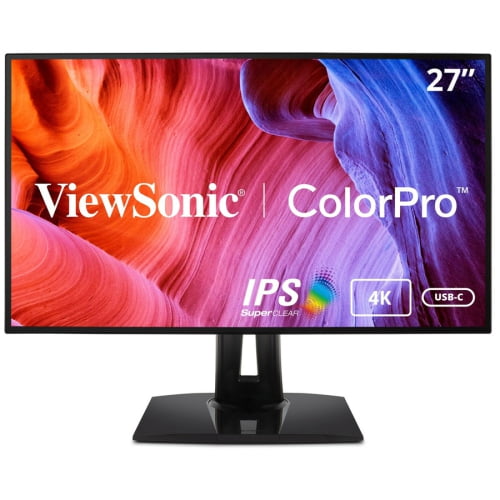 ViewSonic 27" UHD 60Hz 6ms GTG IPS LCD Monitor (VP2768A-4K) - Black