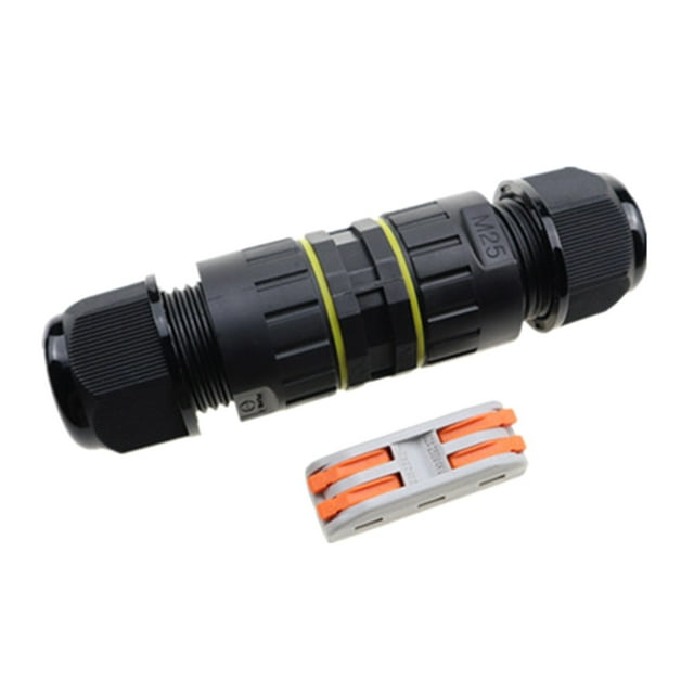 Labymos IP68 Waterproof Junction Box Outdoor Electrical Cable Connector External Cord Boxes Self-locking Quick Plug