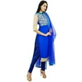 thumbnail image 4 of Atasi Womens Straight Short Readymade Salwaar Kameez Mandarin Collar Kurti, 4 of 8